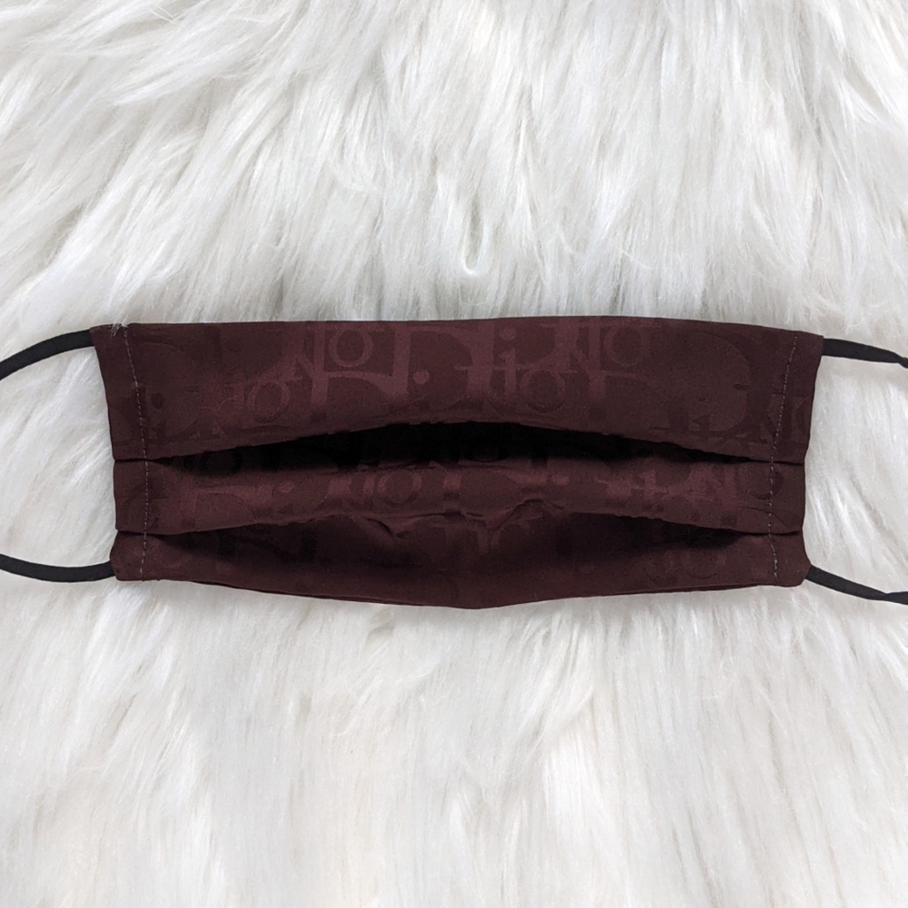 Handmade Monogram Trotter Face Mask